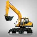 Khosnoud store selling spare parts for road construction machinery in Tehran