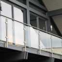 Pasargad fence, steel fence and round stairs and bank protection in Baneh