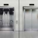 Royal Ro System, the manufacturer of elevator cabin doors on the central floor in Siahseng, Tehran