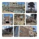Rezapur metal scaffolding, installation and implementation of metal scaffolding in Astara