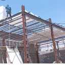 Ghorbani welding, implementation of industrial building skeleton and gable roof in Shahriar Karaj