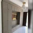 Kiabi decoration, design and implementation of wooden structures and cabinets in Langrod, Gilan