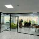 Rahmani partition, implementation and installation of double-glazed glass partition in Tehran Pars