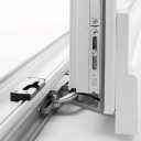 Mrs. Yaraq, selling aluminum door and window fittings in Mashhad
