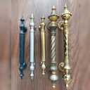 Turkan handle, production of anti-theft glass door handle in Tabriz