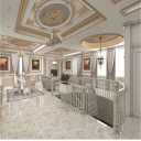 Laila Mousavi interior decoration group, villa and facade design in Shiraz