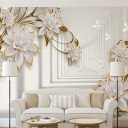 Moradzadeh's interior decoration, implementation of parquet and laminate wall paper in Tehran