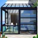 Royal Glass, implementation of balcony and gazebo glass and glass protection in Karaj
