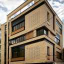 Behnama construction group, design and implementation of dry and modern building facade in Tehran