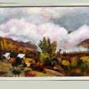 Masoumeh Taghodsi visual arts school, teaching and selling paintings in Mashhad