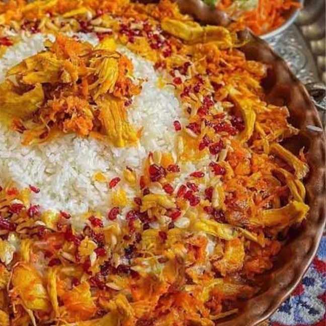 Carrot Shirazi rice