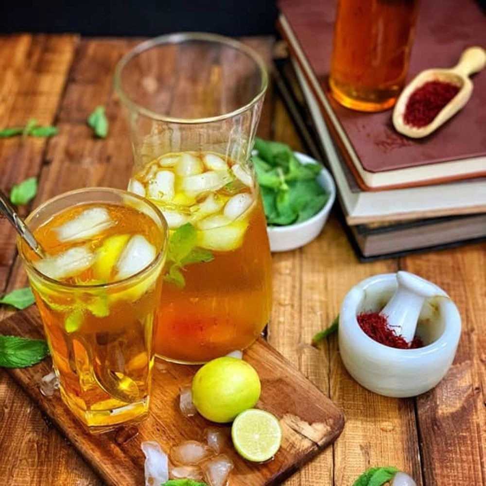 saffron syrup