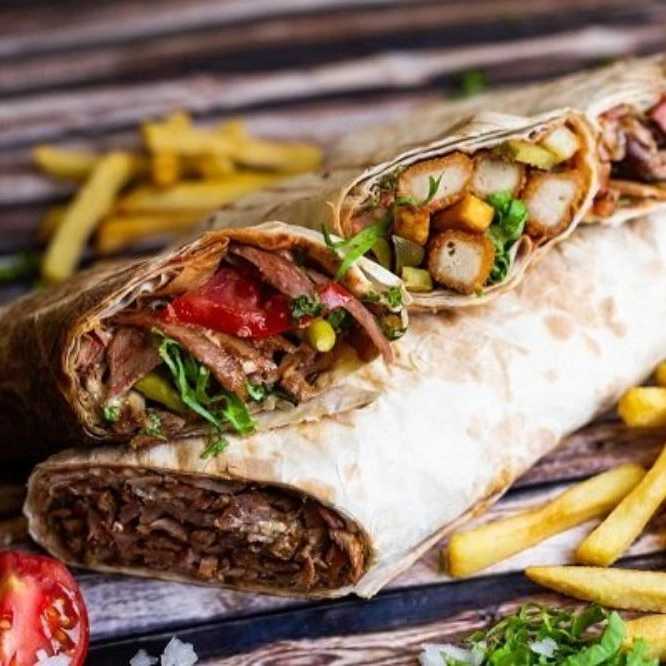 Mixed shawarma press