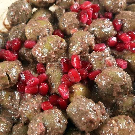 Grown olives