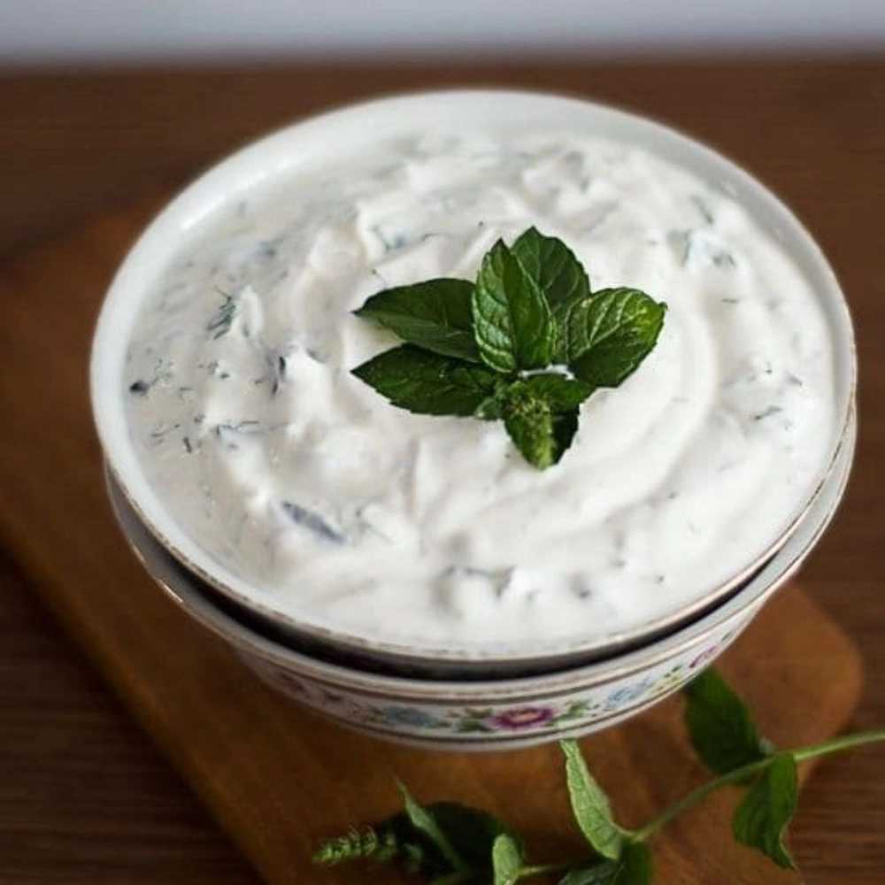 shallot yogurt