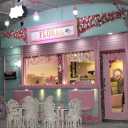 Pink Floral Cafe in Shiraz