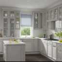 Hussein's interior decoration, cabinet and decor in Qom
