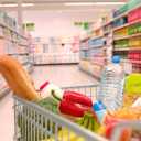 Amir Market, selling food and detergents in Lahijan