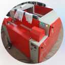 Hana Sanat, design and manufacture of plastic sewing and cutting machines in Tehran