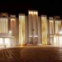 The luxurious hall of the mansion in Najaf Abad