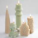 Lady candle, production and order of all kinds of candles and artificial stone in Urmia