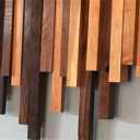 Single wooden artifacts, furniture production and wood carving in Tehran
