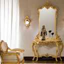 Light House Gallery, Selling a variety of front mirror chandeliers in Urmia
