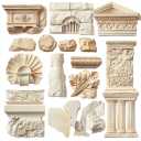 Avana Stone, Sale of Roman Facade Building Stones in Isfahan