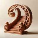 Abdullahi Wooden Staircase, Decorative and Pele Performance in Shahriar