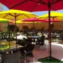 Production and installation of Afrooz umbrellas and canopies in Tehran