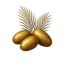 Taha dates, rhubarb dates and derivatives in Bushehr