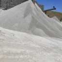 Mineral shell of peasant brothers, powder and almond lens production in Tabriz