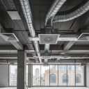 Mirzaei production workshop, construction and installation of galvanized flex pipes and air vents in Tehran