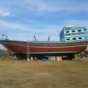 Hafez Buoyancy Company, manufacture of fiberglass floats and barges in Qeshm