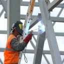 Karmat contracting, welding of the facade of the building and the false roof of Rabbits in Khorram Abad