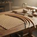 Ismaili wooden products, distribution of bamboo furniture mats in Tehran