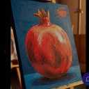 Tash art school, teaching different painting styles and techniques in Zahedan