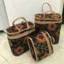Gholami production, sale of traditional pool bag and three-piece travel bag in Yazd