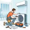 Technical services of Ahmadi Engineering, installation of heater and water heater package service in Rasht