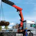 Raztaghil Raz, transportation of light and heavy objects by crane in Shiraz
