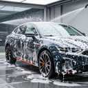 Mohammad Star car wash, road construction machinery car wash in Tabriz