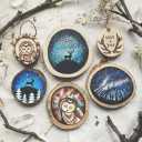 Shokravi art gallery, painting on wood in Tehran