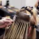 Sahar Extension, natural hair extension installation service in Rasht