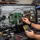 Persian Image Company, repairing all types of LCD and LED TVs in Ahvaz