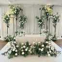 Princess Design services, design and implementation of flower arrangement and balloon arrangement in Sari