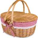 Naseri Handicrafts, sale of wicker picnic baskets in Kuchsafhan
