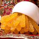 Danarg production workshop, sale of herbal and diet colored saffron candies in Razavi Khorasan