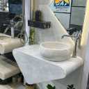 Heidari stone wash basin manufacturer in Tehran