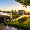 Zare water supply services, pool water supply and green spaces in Shahryar