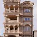 Hamedi building contractor, execution of facade and tiling in Hamedan